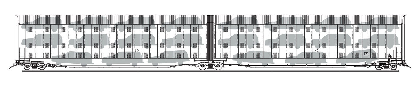 Auto-Max II® technical drawing.