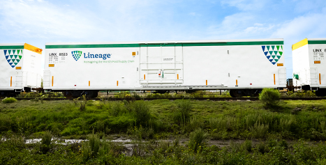 Greenbrier’s 68′-6″ Insulated Boxcar is ideally suited to transport food items.
