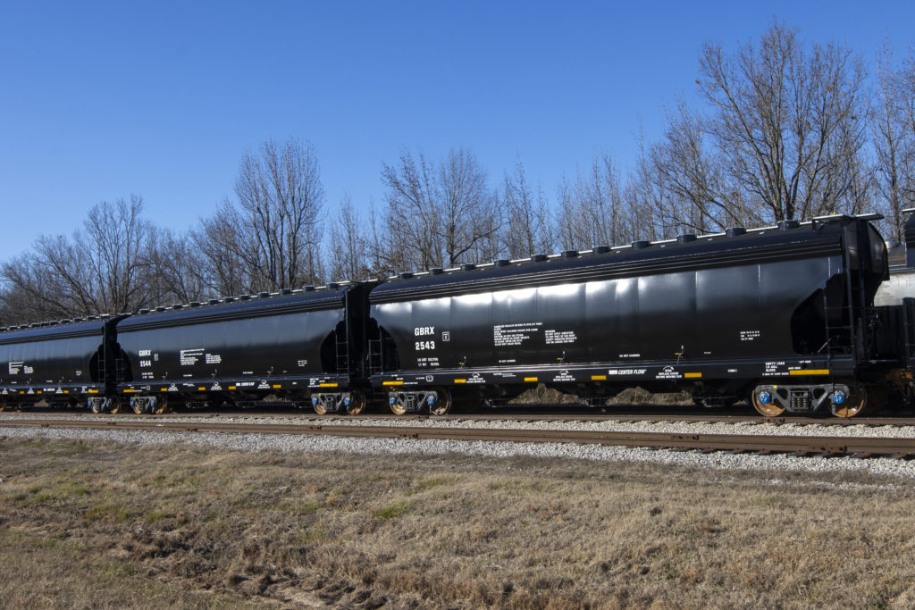 4850 Carbon Black Covered Hopper The Greenbrier Companies