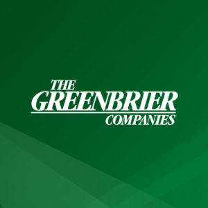 The Greenbrier Companies logo with graphic.
