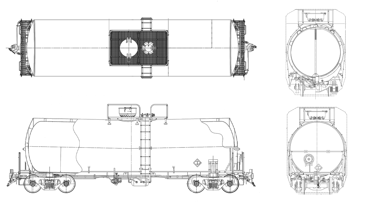 15,750 Stainless Tank Car