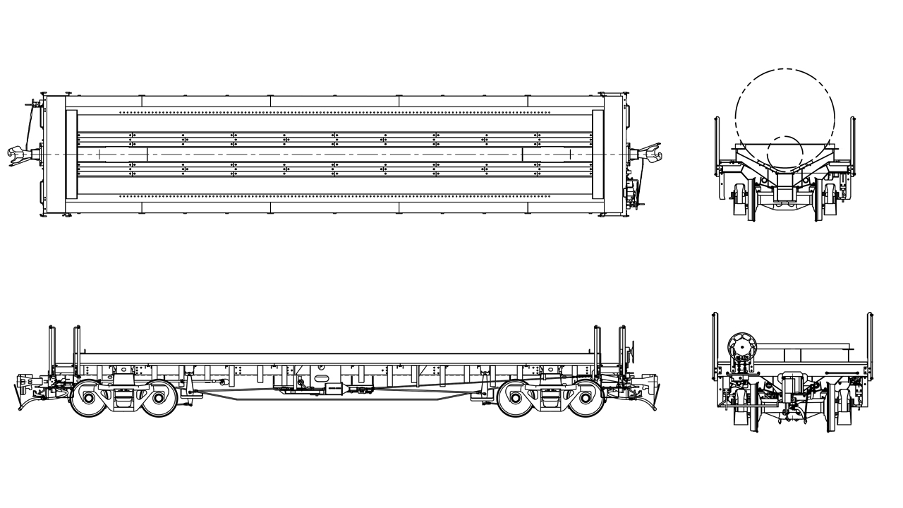 Longitudinal Coil Gondola