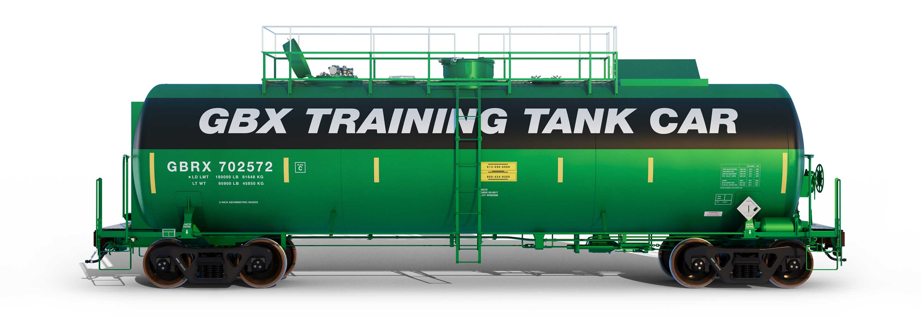 GBX Training Tank Car