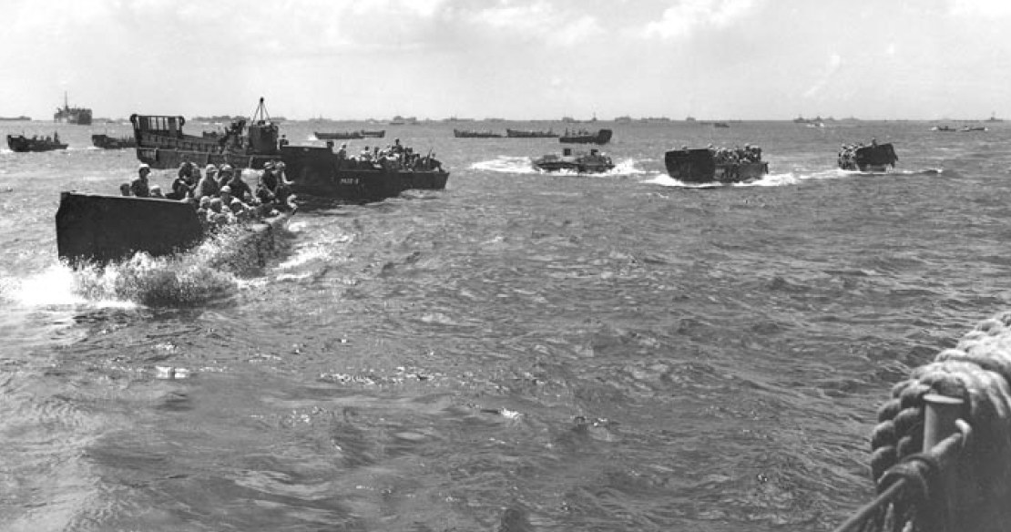 LCMs-at-the-U.S.-Marine-Landing-in-Saipan